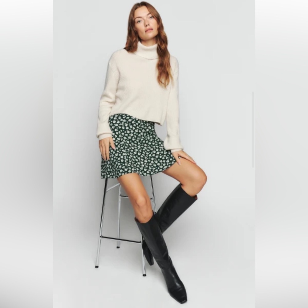 Reformation Flounce Skirt